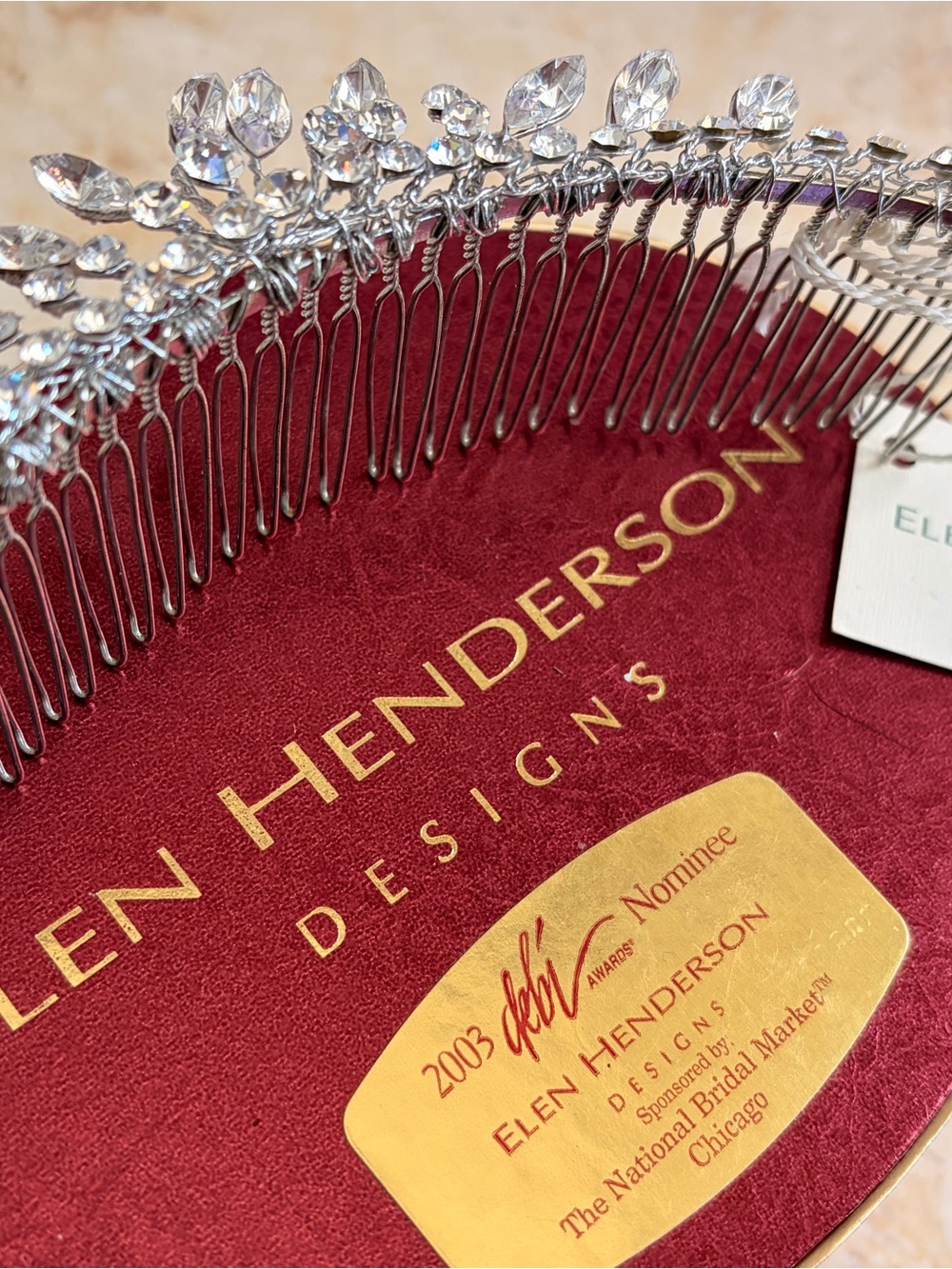 💎Elen Henderson Crystal Tiara